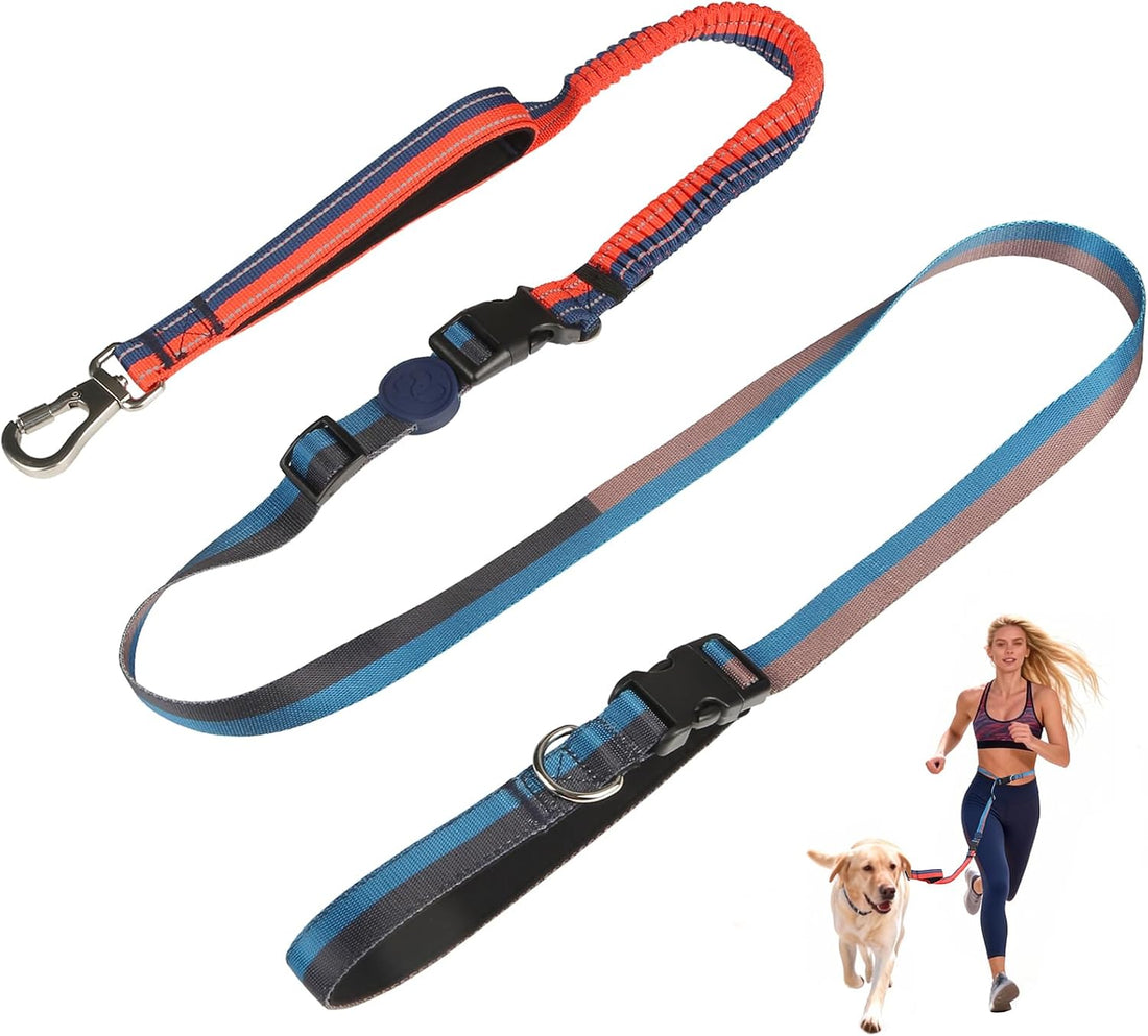 EVERKING Hands-Free Dog Leash with Waist Belt for Running & Walking