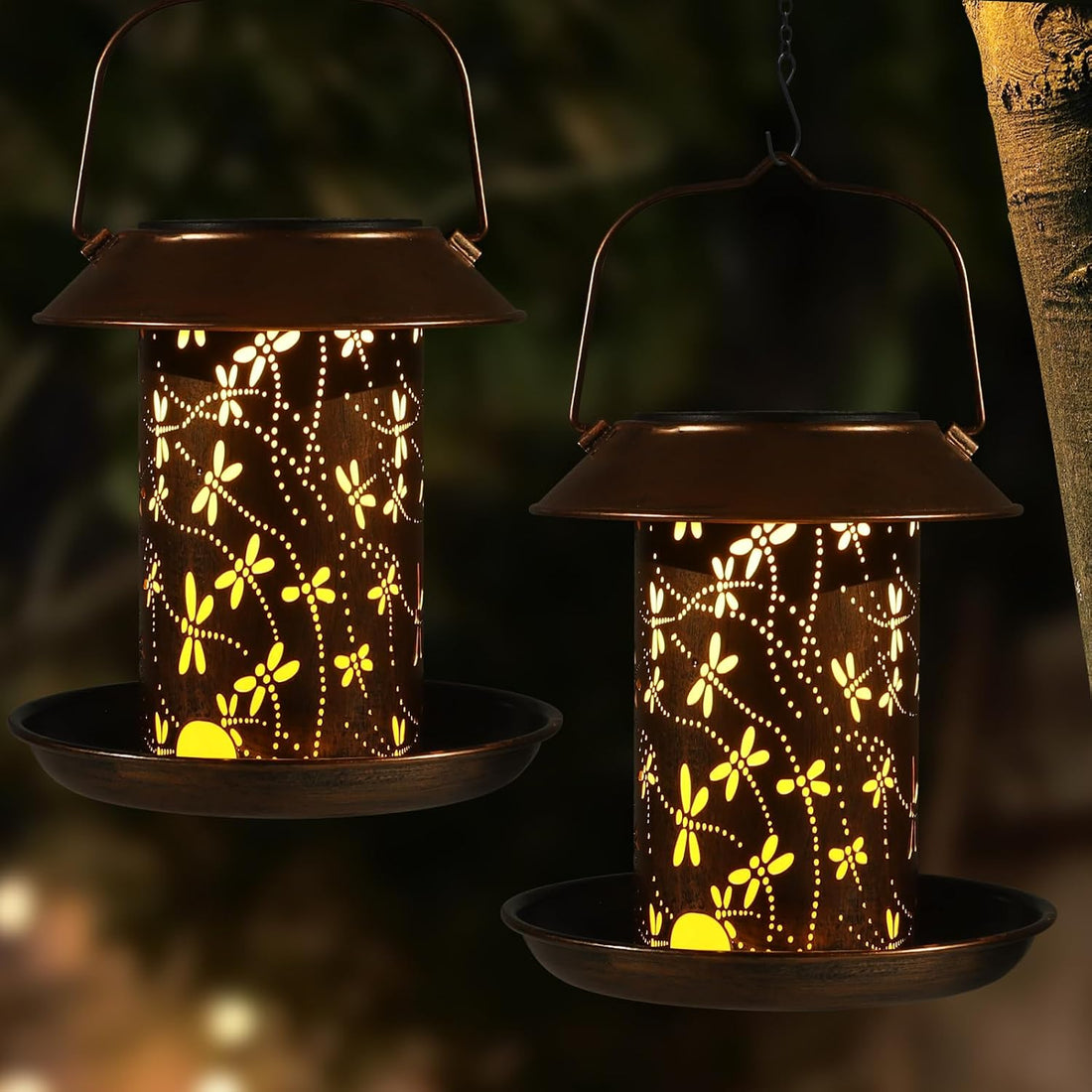 Bigfoot Bird Feeders for Outdoor Solar Lantern Outdoor Waterproof