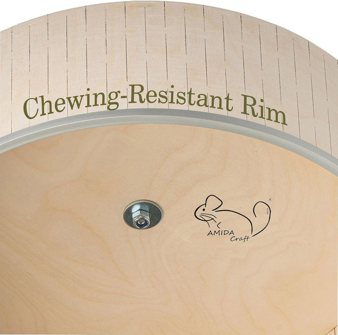 Exercise Wheel for Tortoises, Extra-Wide 15 cm Running Surface