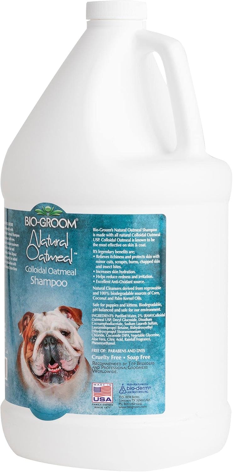 Bio-Groom Oatmeal Dog Shampoo - for Allergies and Itching