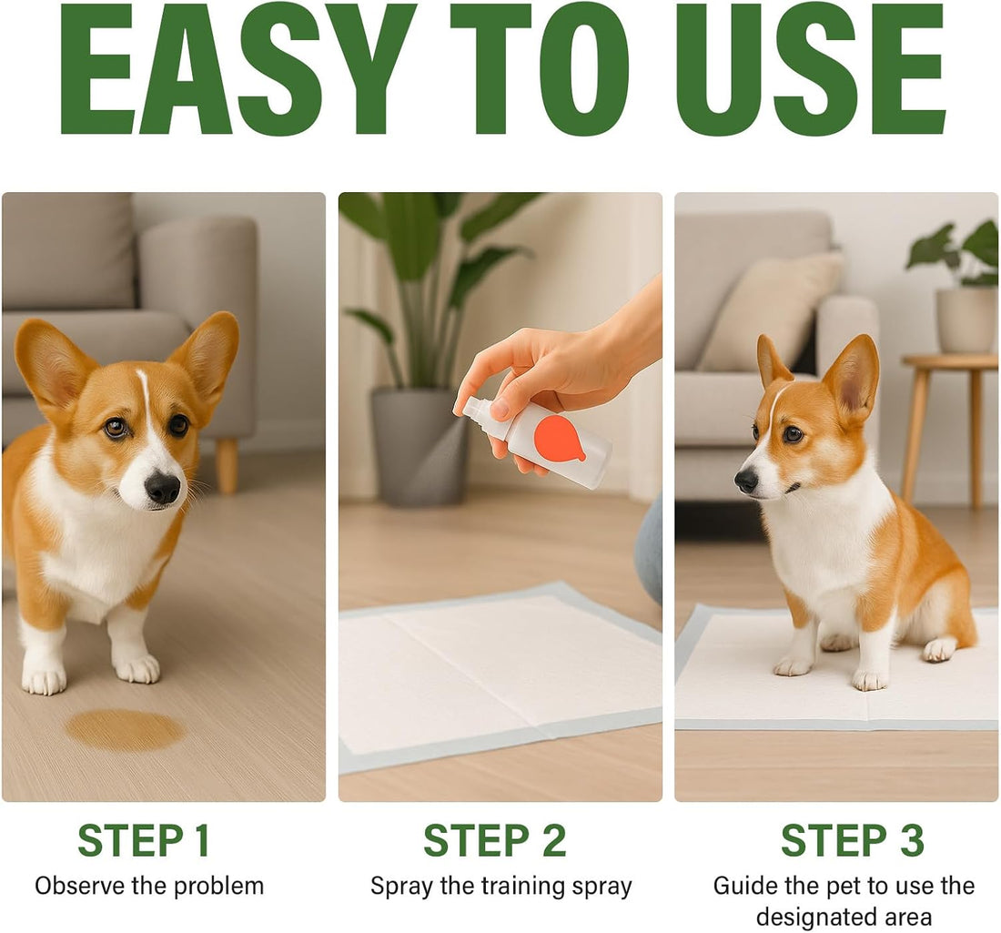 Potty Training Spray for Dogs, Indoor and Outdoor Housebreaking Aid