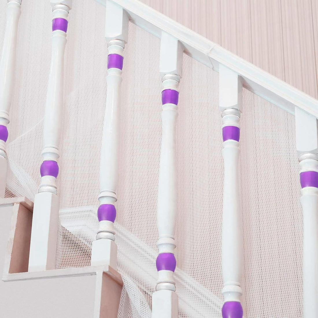 TUPI Banister Guard for Baby and Pet,Ultra-Fine Mesh for Balcony