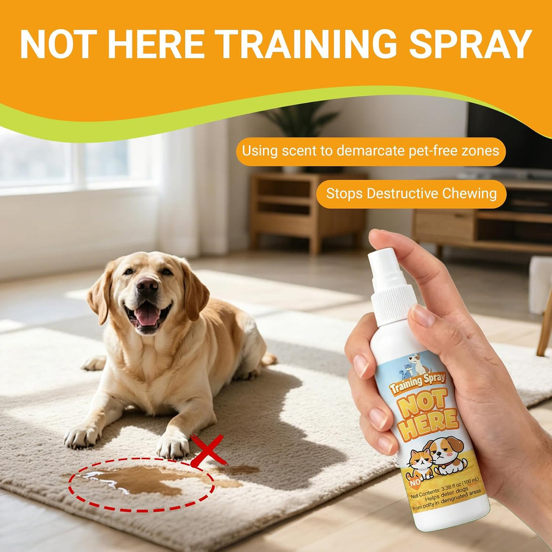 Norce Sactor Potty Training Spray for Dogs