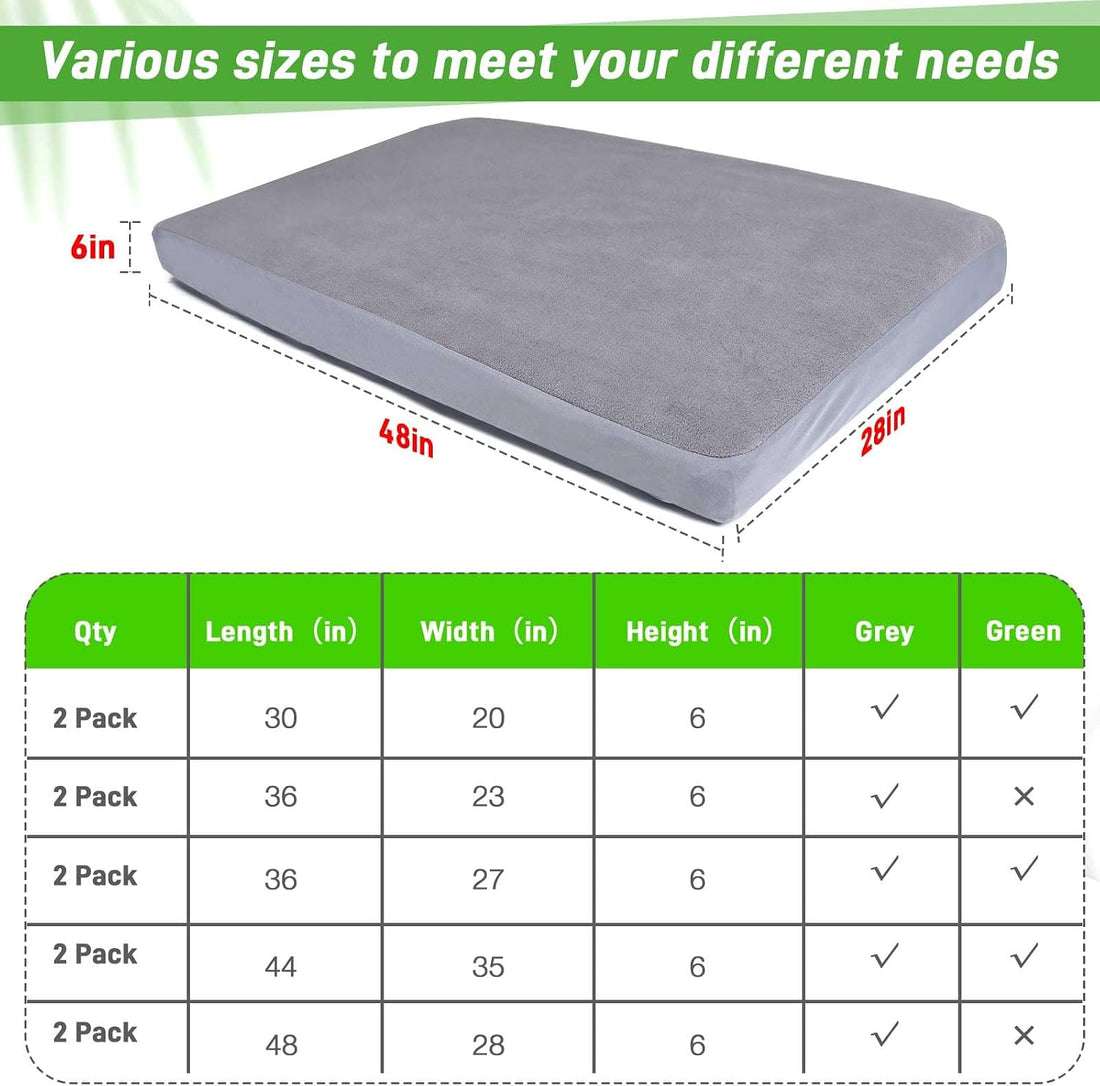 Dog Bed Covers Replacement Washable 100% Waterproof Soft Dog Bed