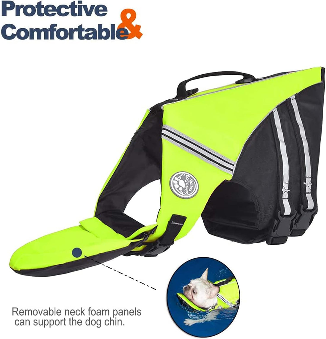 Petglad French Bulldog Life Jacket