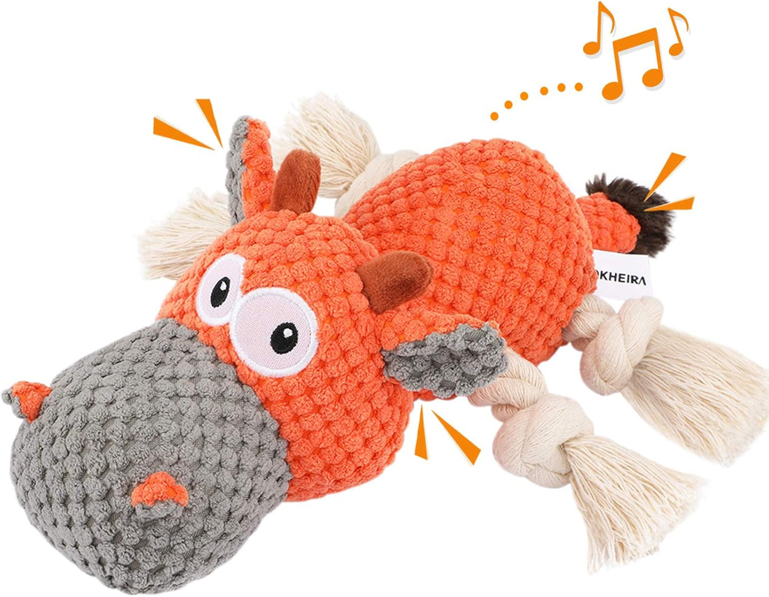 IOKHEIRA Dog Plush Toy for Large Aggressive Chewers,Indestructible
