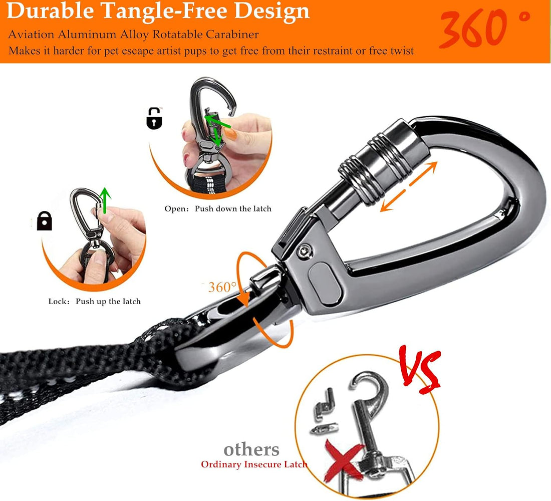 Dog Seat Belt,Adjustable Dog Seatbelt for Car,3 in 1 Dog Safety Belt