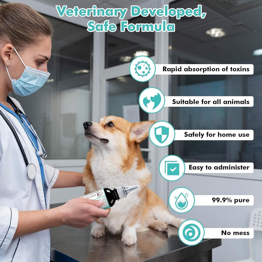 Activated Charcoal Gel for Dogs for Poisoning