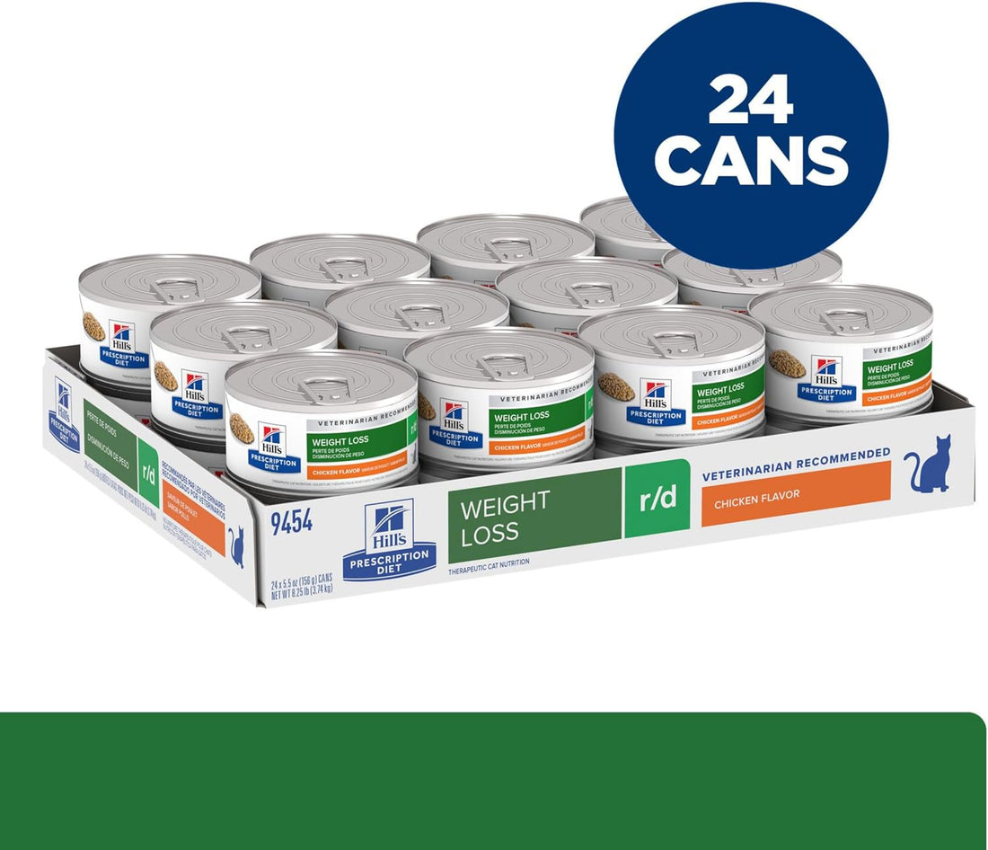 Hill's Prescription Diet r/d Weight Reduction Wet Cat Food, Chicken