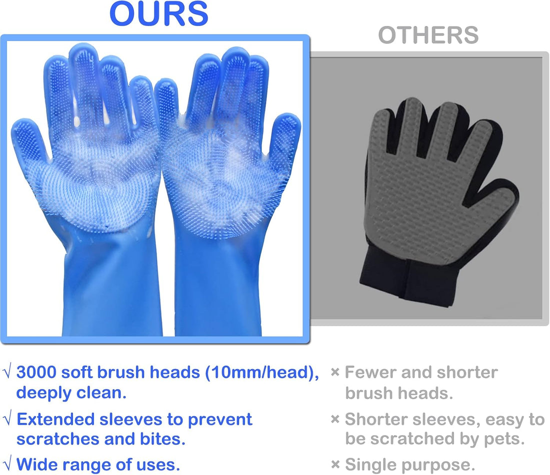 Yintoper Pet Grooming Gloves