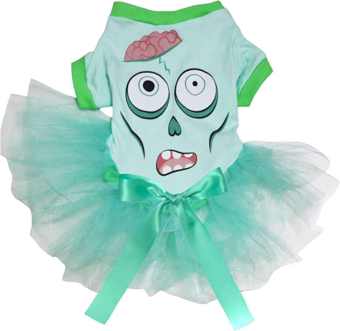 Petitebella Halloween Theme Puppy Dog Dress