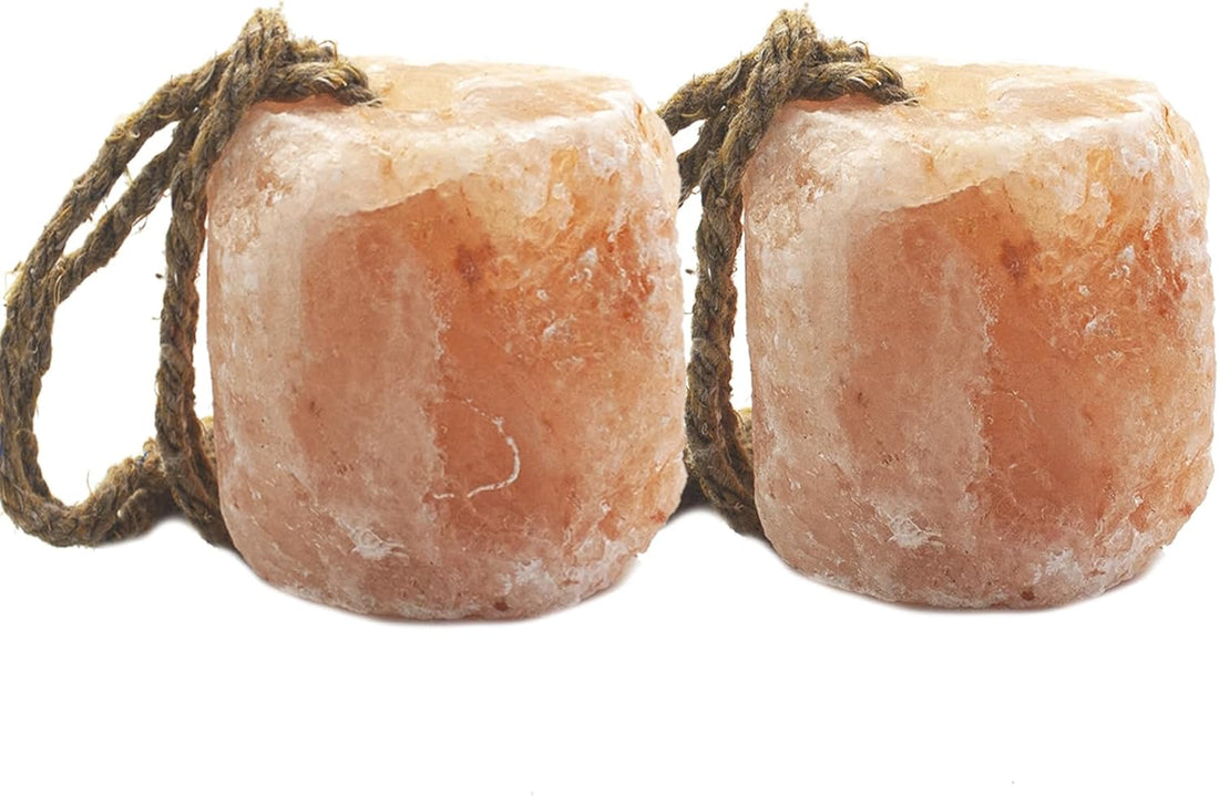Himalayan Salt Lick Natural Minerals Block on Rope