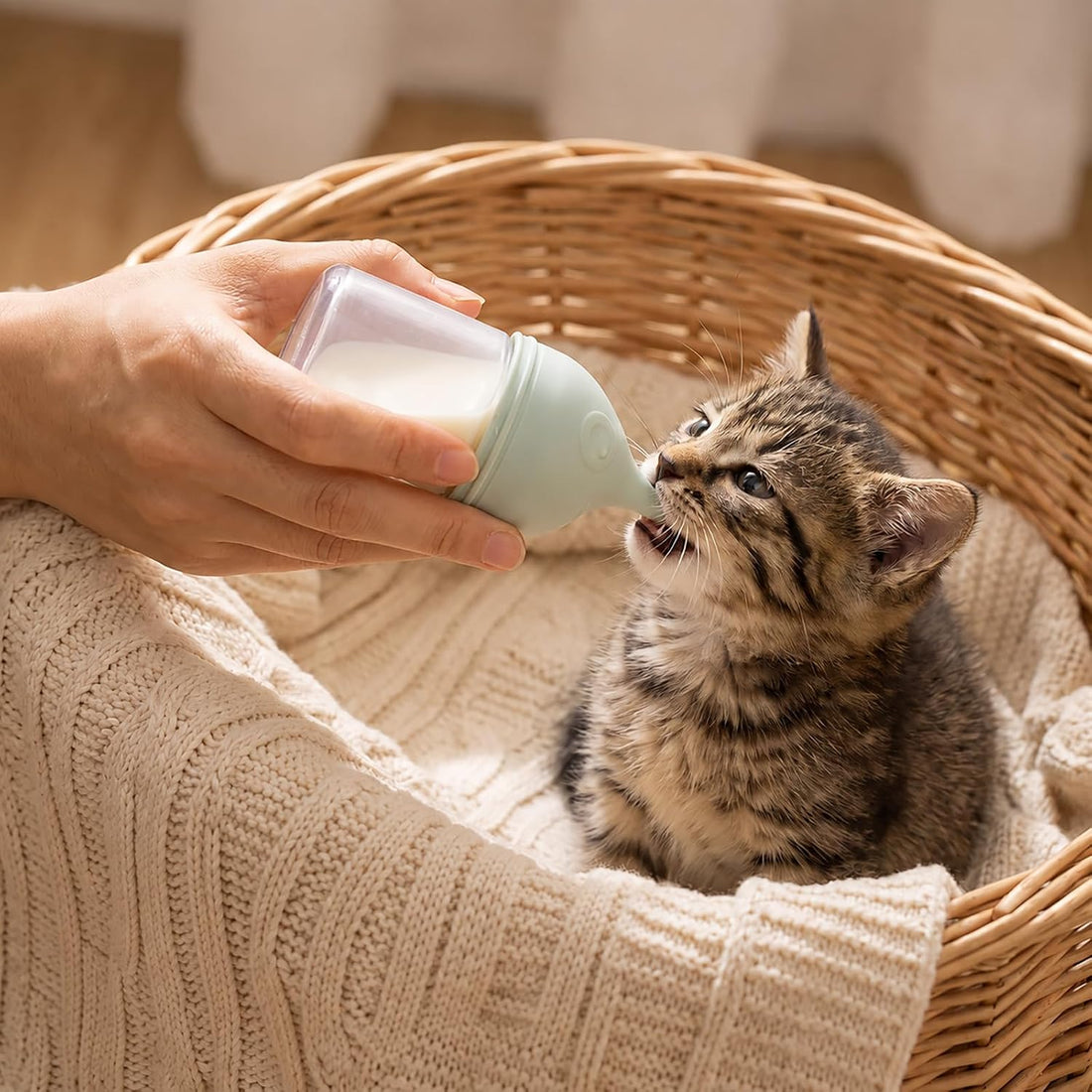 3 Pcs 30ml Kitten Milk Bottle, Kitten Feeding Bottle
