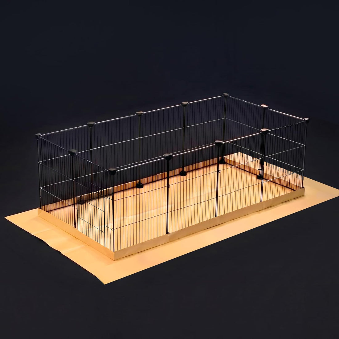GuineaLoft™ Model-A Acrylic Guinea Pig Cage