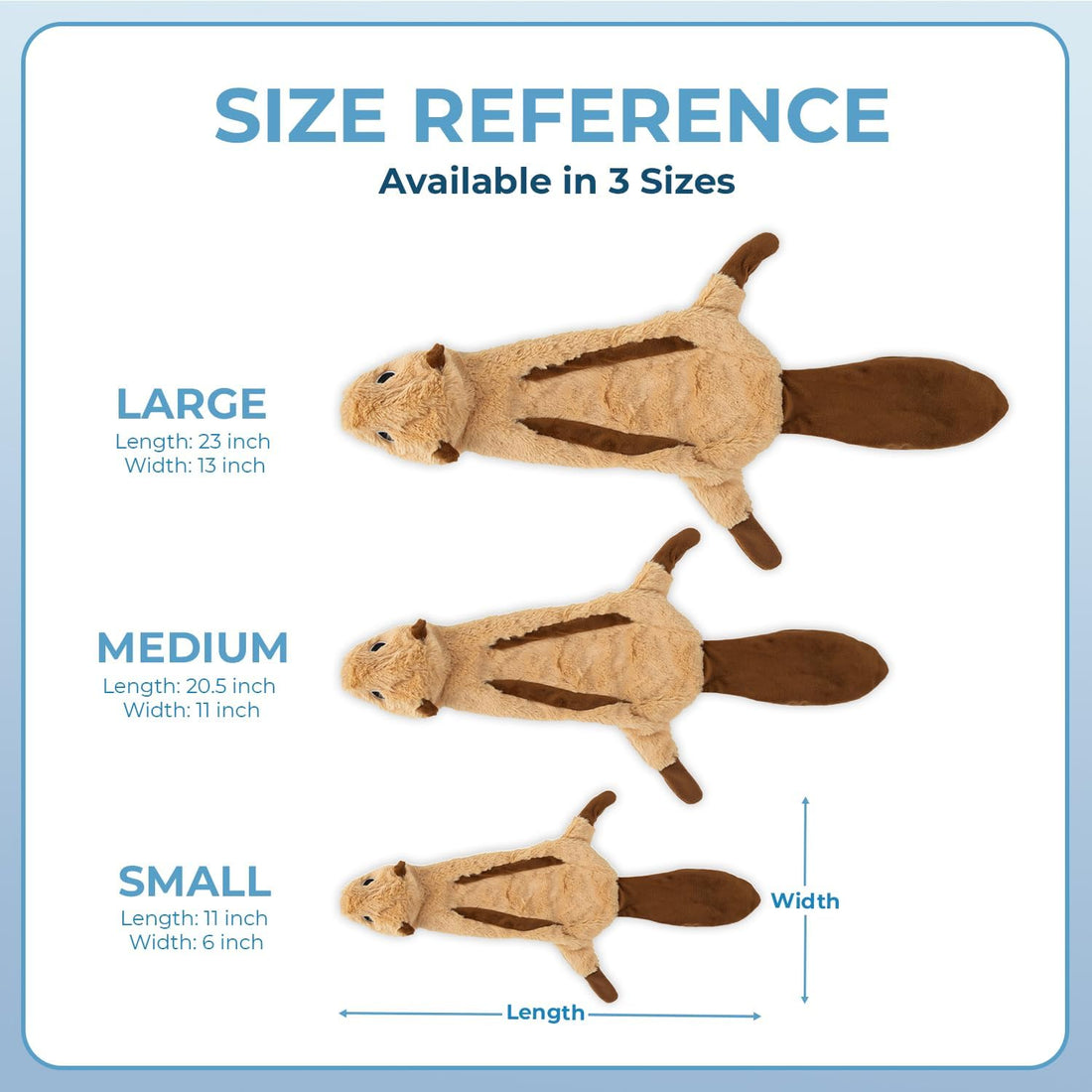 Best Pet Supplies 2-in-1 Stuffless Squeaky Dog Toy - 4 Figures