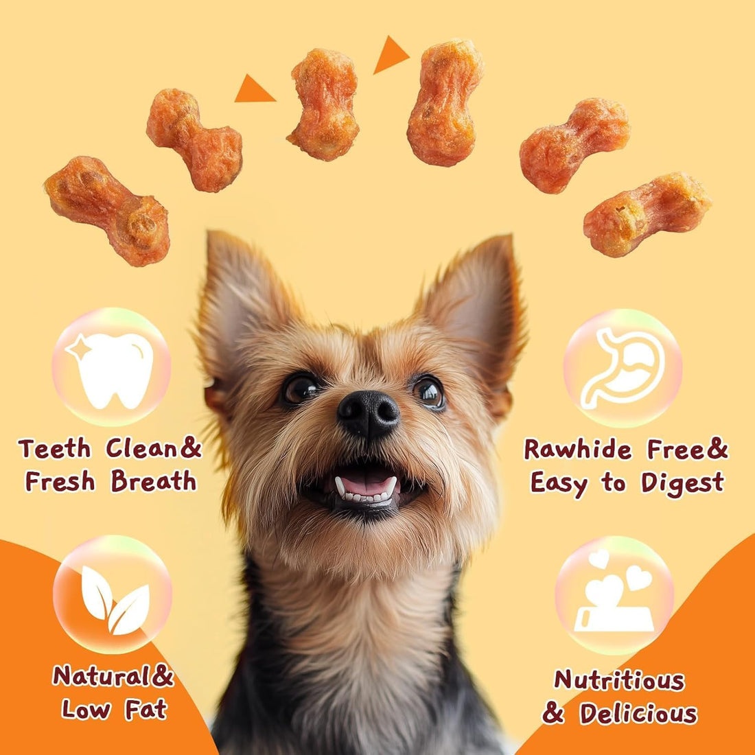 Jungle Calling Rawhide Free Dog Chew Treats