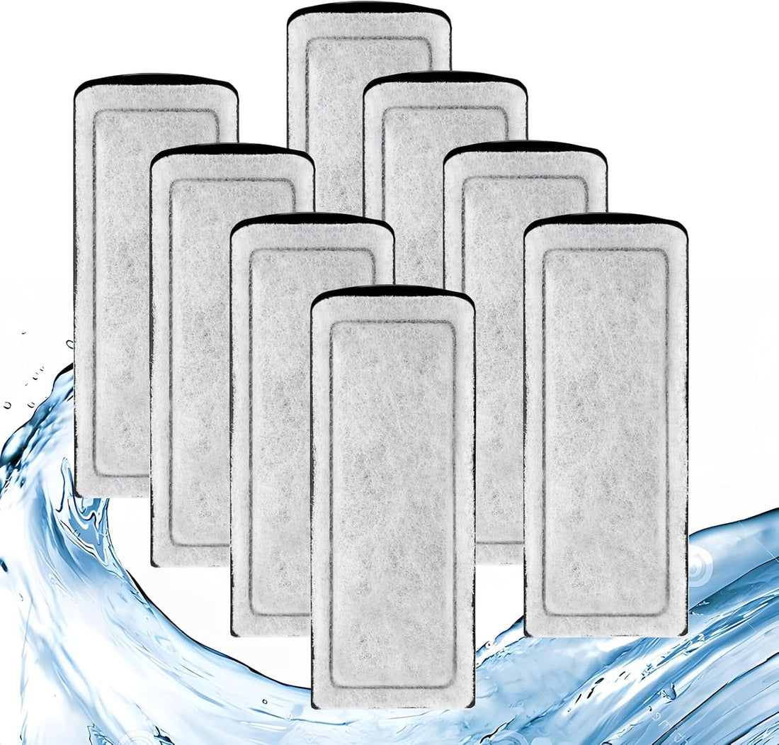 Pryitier 8 Pack Filter Cartridge for Marina Slim Filter S10/S15/S20