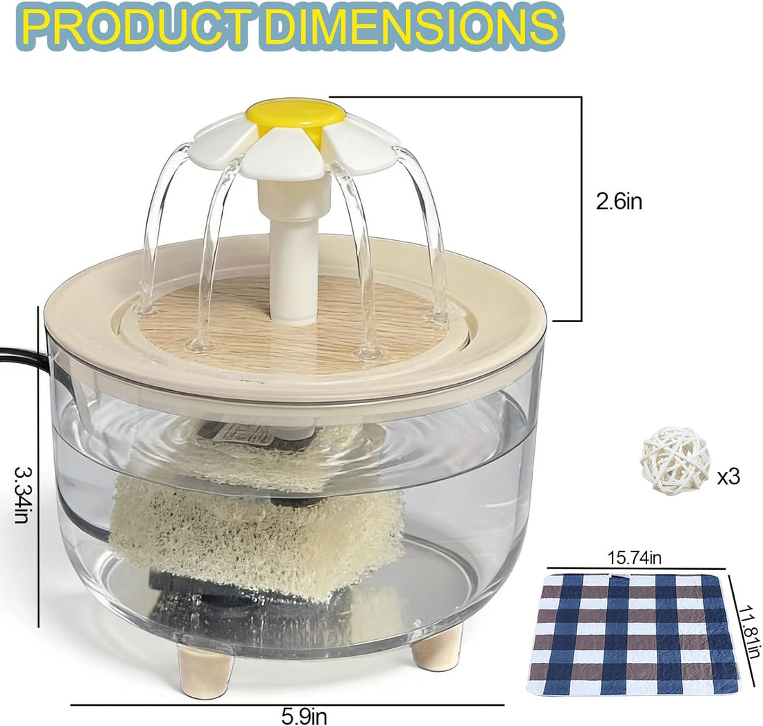 kathson Automatic Bird Bath Shower Fountain for Parrot Bathing