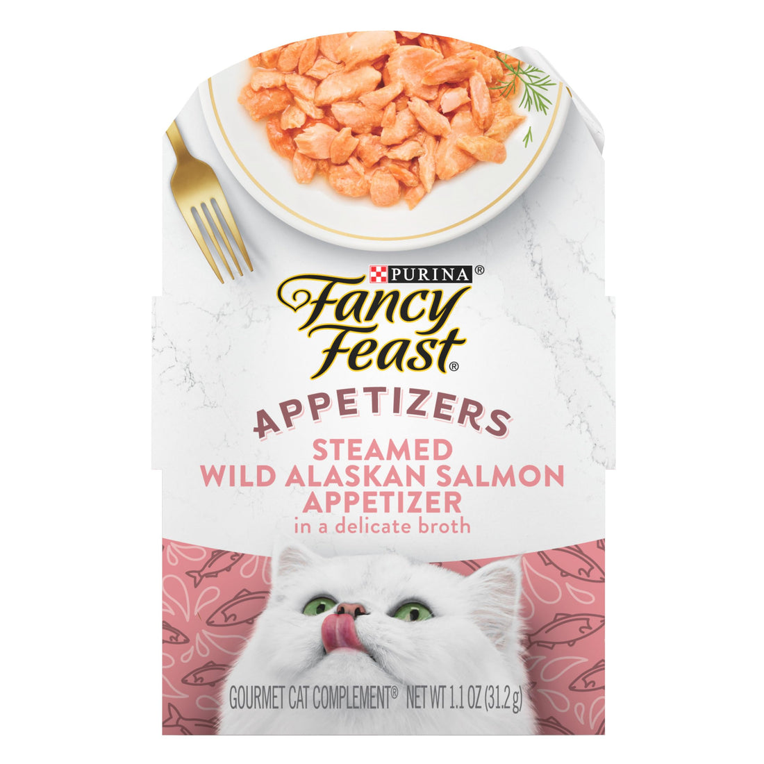 Purina Fancy Feast Appetizers Lickable Grain Free Wet Cat Food Topper