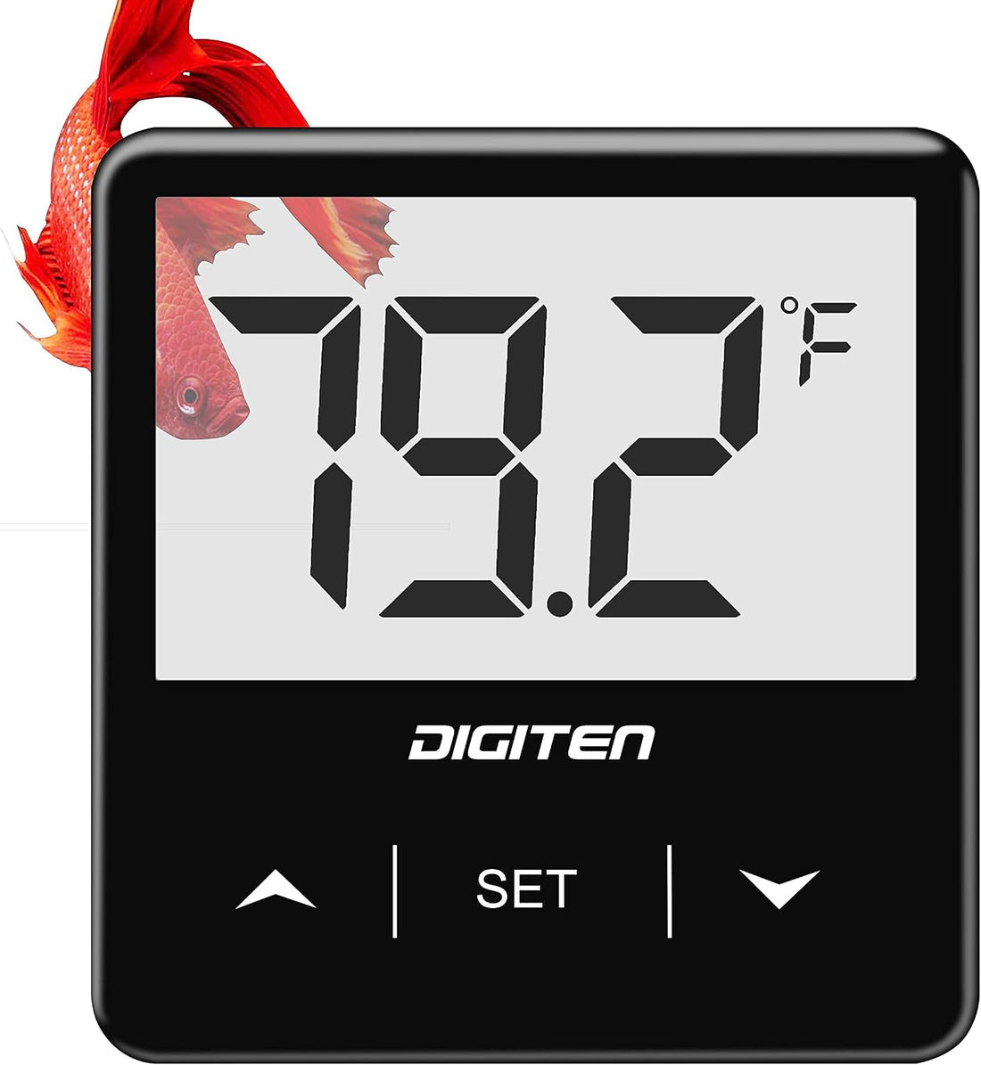DIGITEN Aquarium Thermometer Digital Fish Tank Thermometer with Large