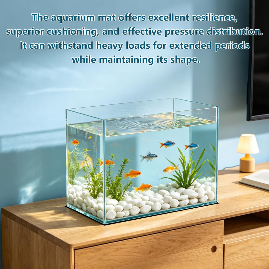 2 Pack Aquarium Leveling Mat for Under Tank