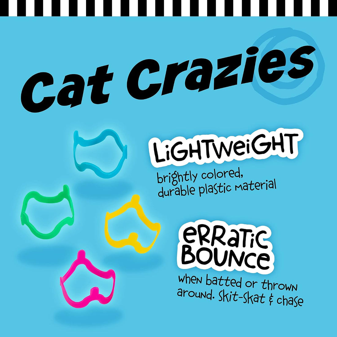 Petmate Interactive Cat Toys - Cat Crazies Multi Pack by Petmate