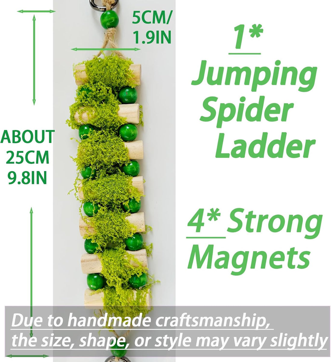Jumping Spider Rope Bridge,A Solid Wood Climbing Suspension Bridge