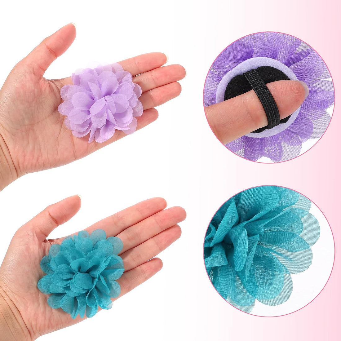 24 Pcs Dog Flower Collar Accessory, Multi-Color Pet Flower Collars