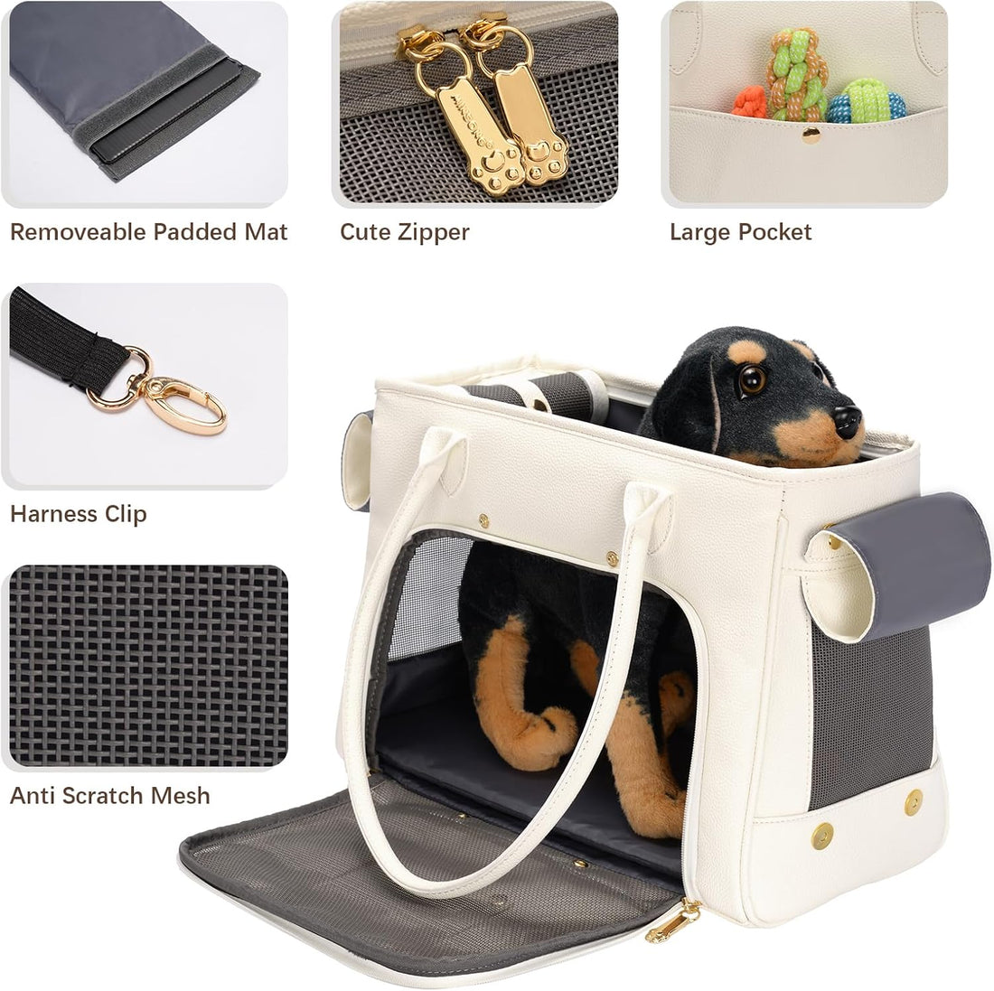 Fashion Pet Carrier Purse for Small Cat and Dog