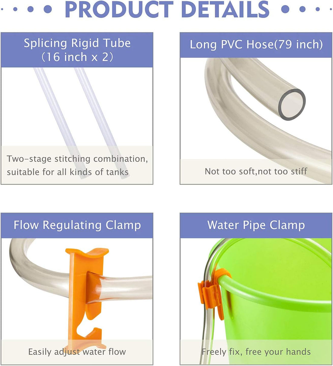 hygger Aquarium Gravel Cleaner