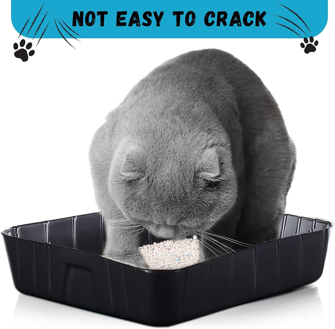 50 Pieces Disposable Litter Boxes for Cats Small Kitty Litter Box