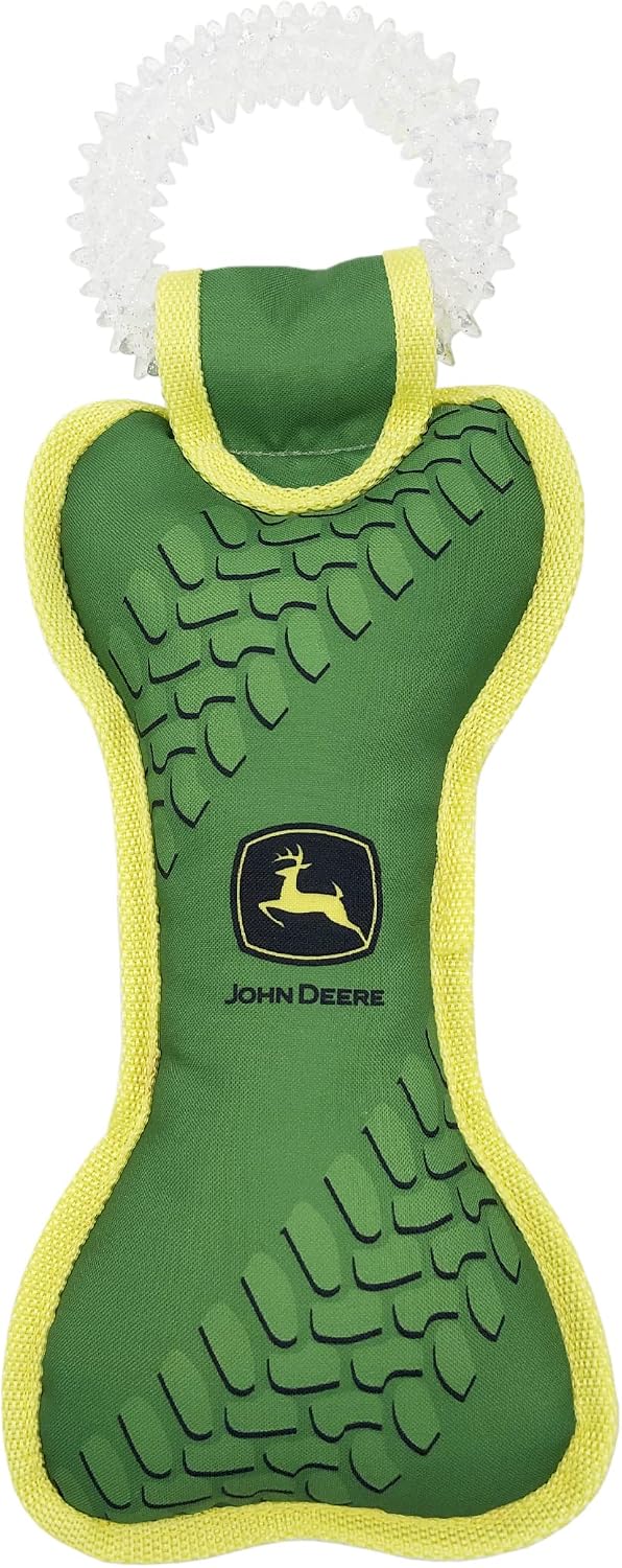 JohnDeere Goat Plush Toy for Dogs and Cats with Squeaker