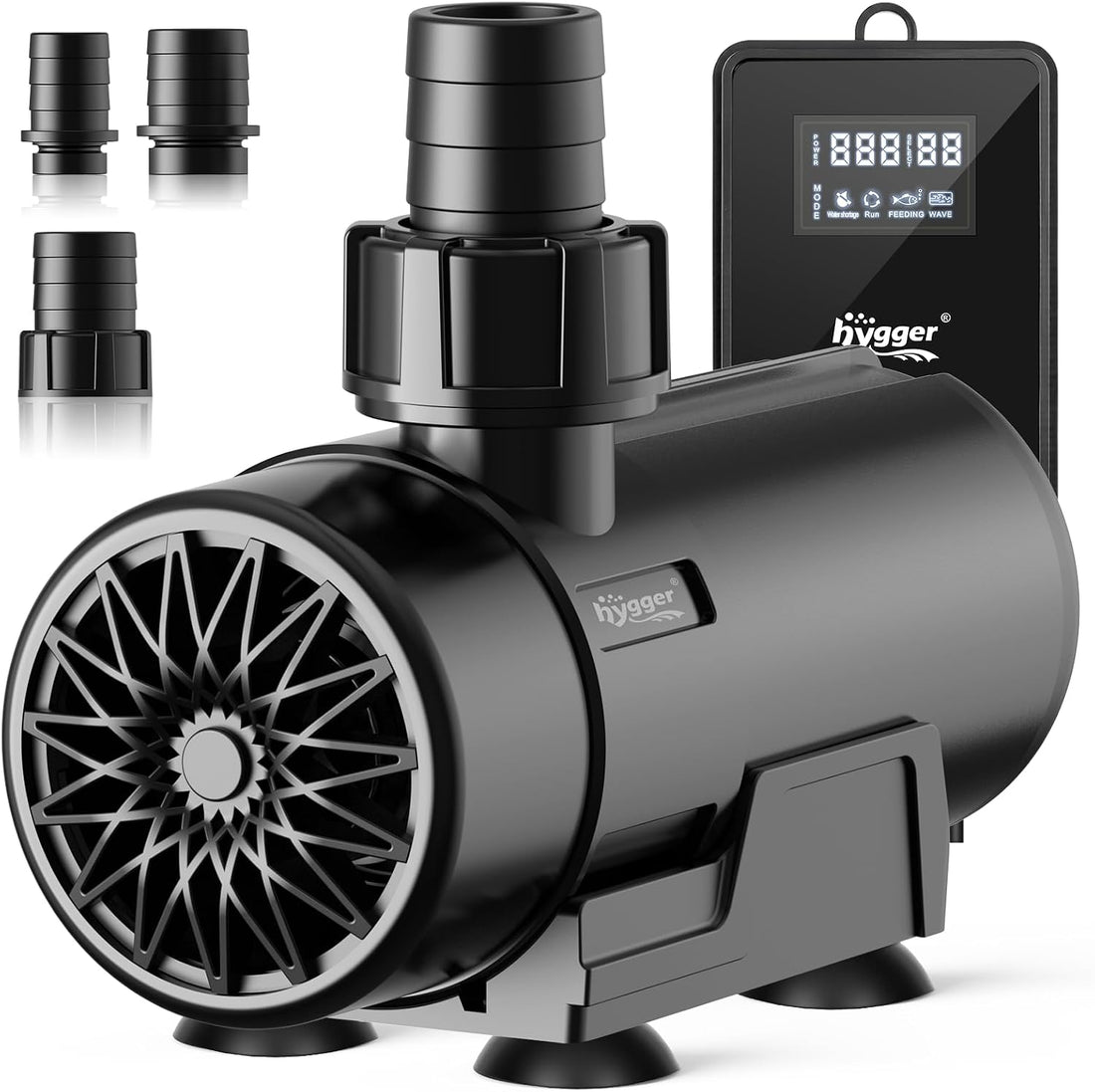 hygger 15W-100W Water Pump with Controller