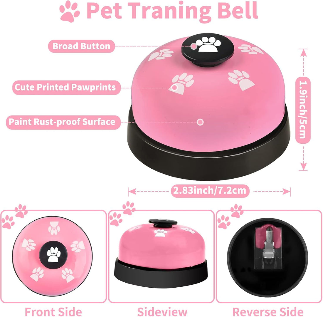 2 Pack Dog Doorbells, Pet Training Bells for Outside Potty Training