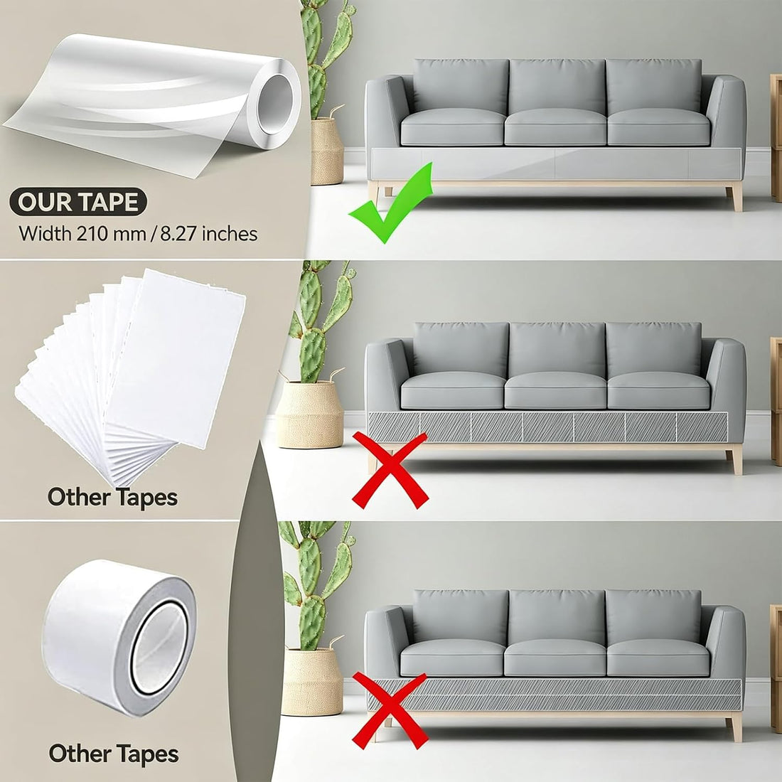 Cat Anti Scratch Tape Transparent Anti Cat Scratch Furniture Protector