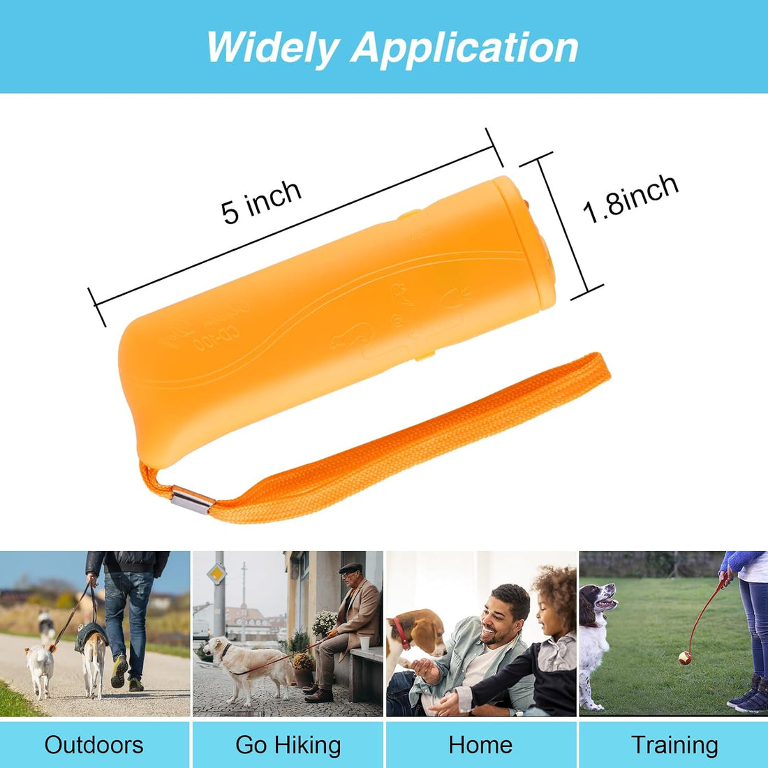 Frienda 3 in 1 LED Ultrasonic Dog Barking Device Stop Bark Trainer