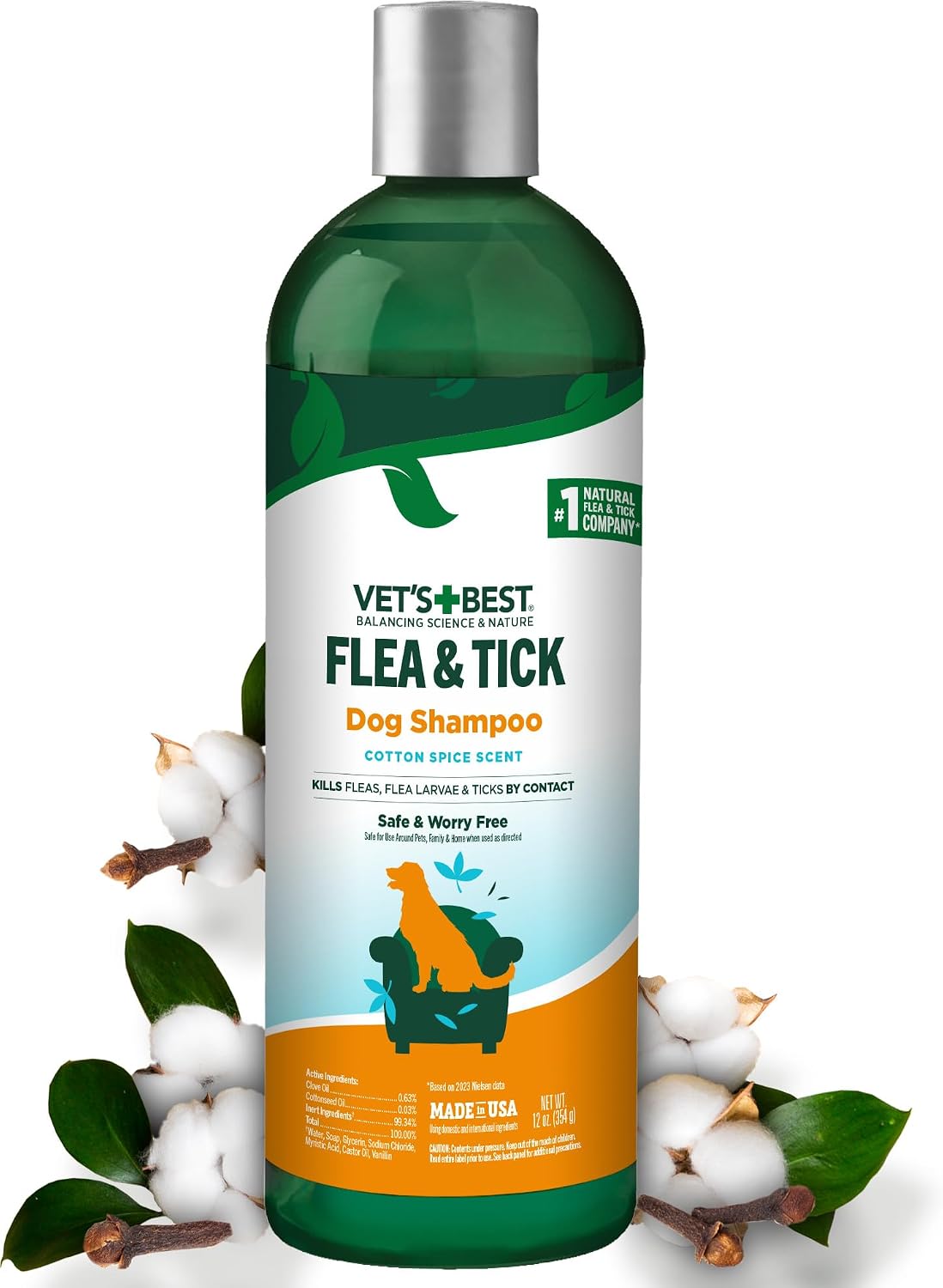 Vet's Best Flea and Tick Shampoo for Dogs