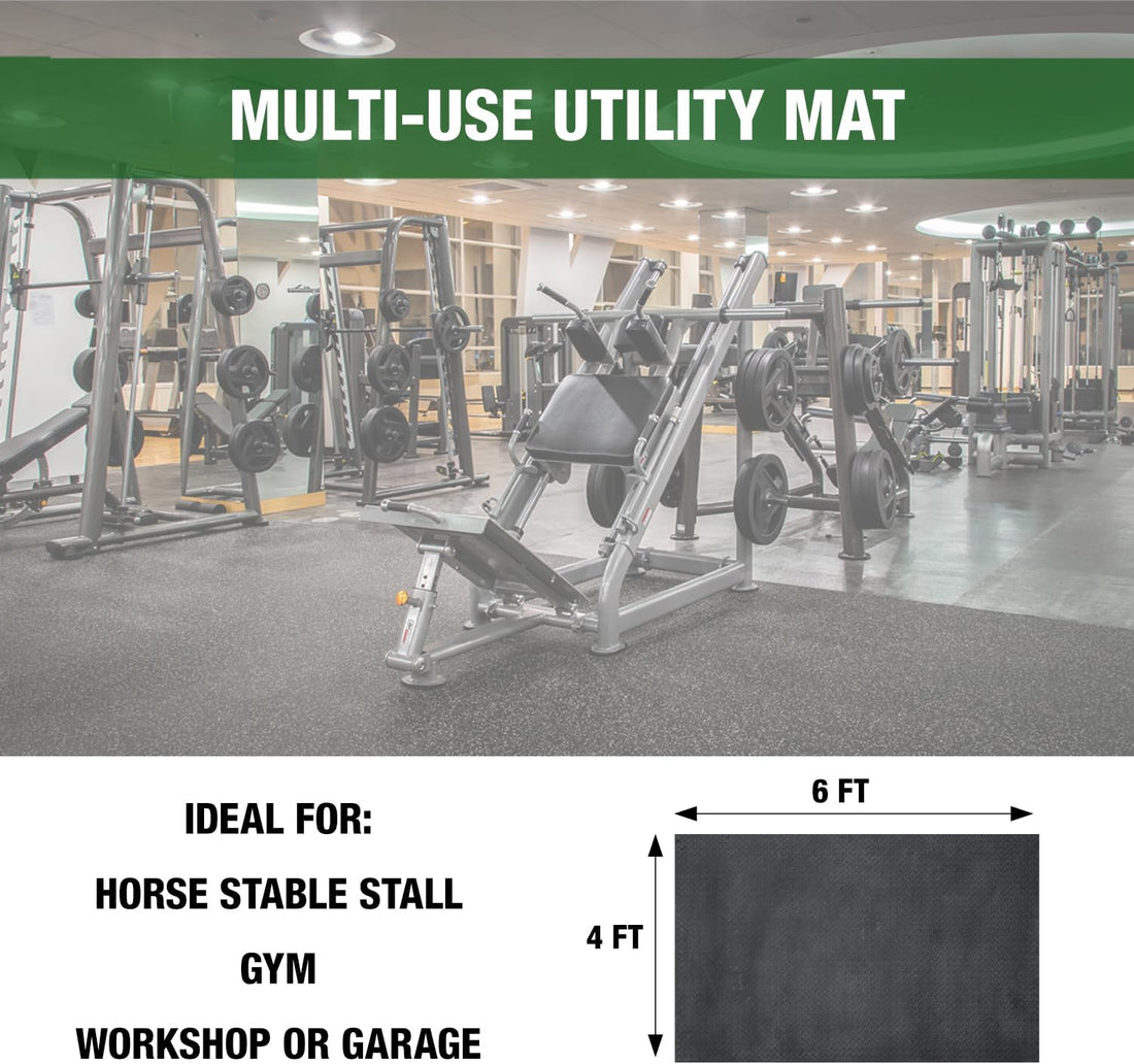 AMZ4X6X.75 Heavy-Duty 4 x 6 Ft Stall Mat, 3/4 in.