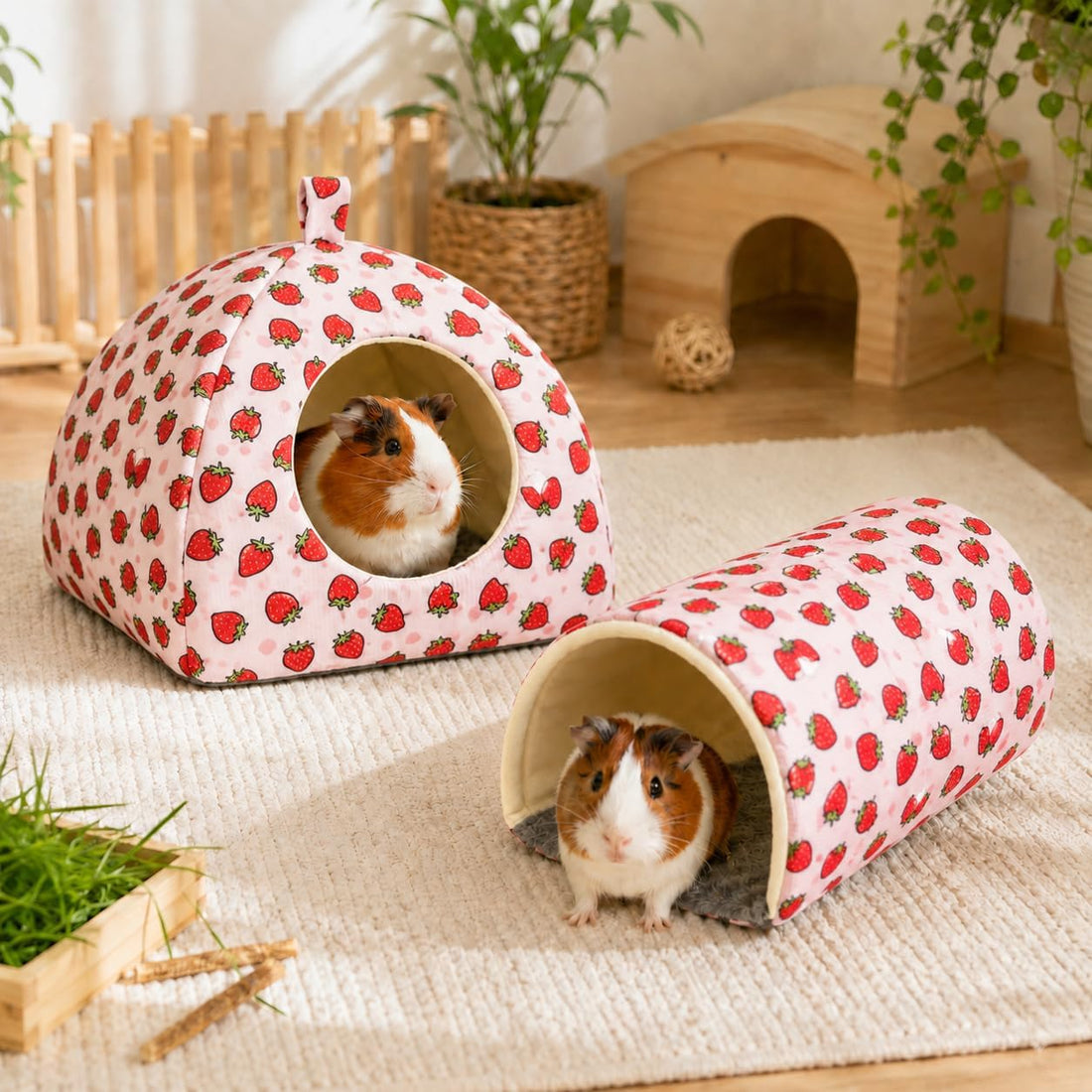 Guinea Pig Hideout Tunnel Set