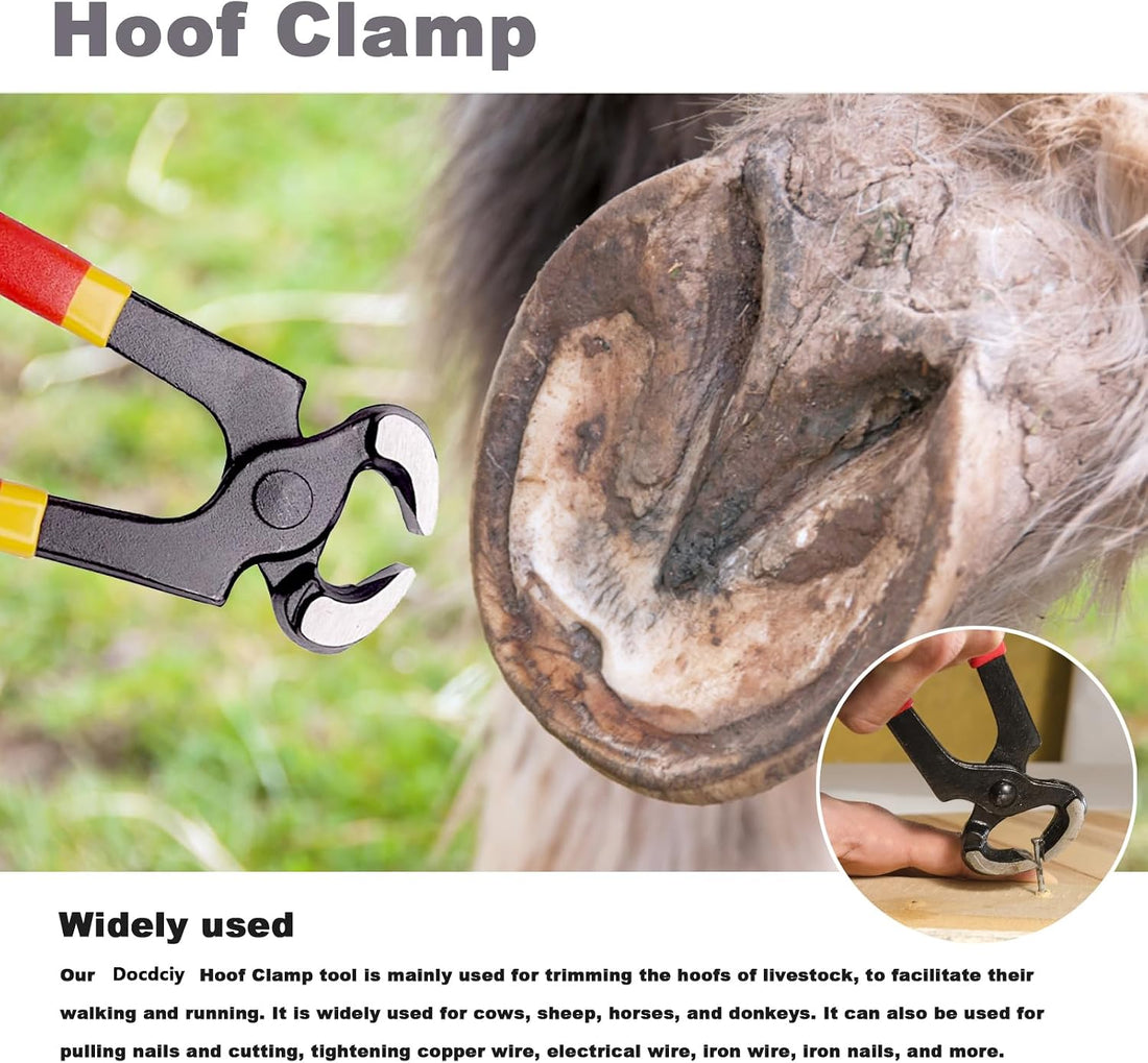 8 inch Farrier Tool Kit Goat Hoof Trimmers Pig Hoof Shears for Mini