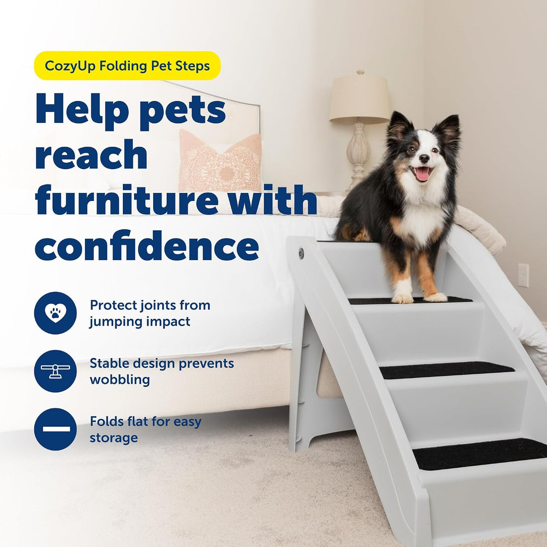 PetSafe CozyUp Folding Dog Stairs