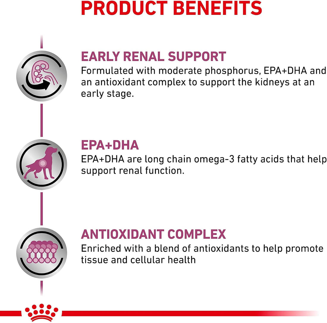 ROYAL CANIN Veterinary Renal Support Early Consult Dog Food, 5.2 oz