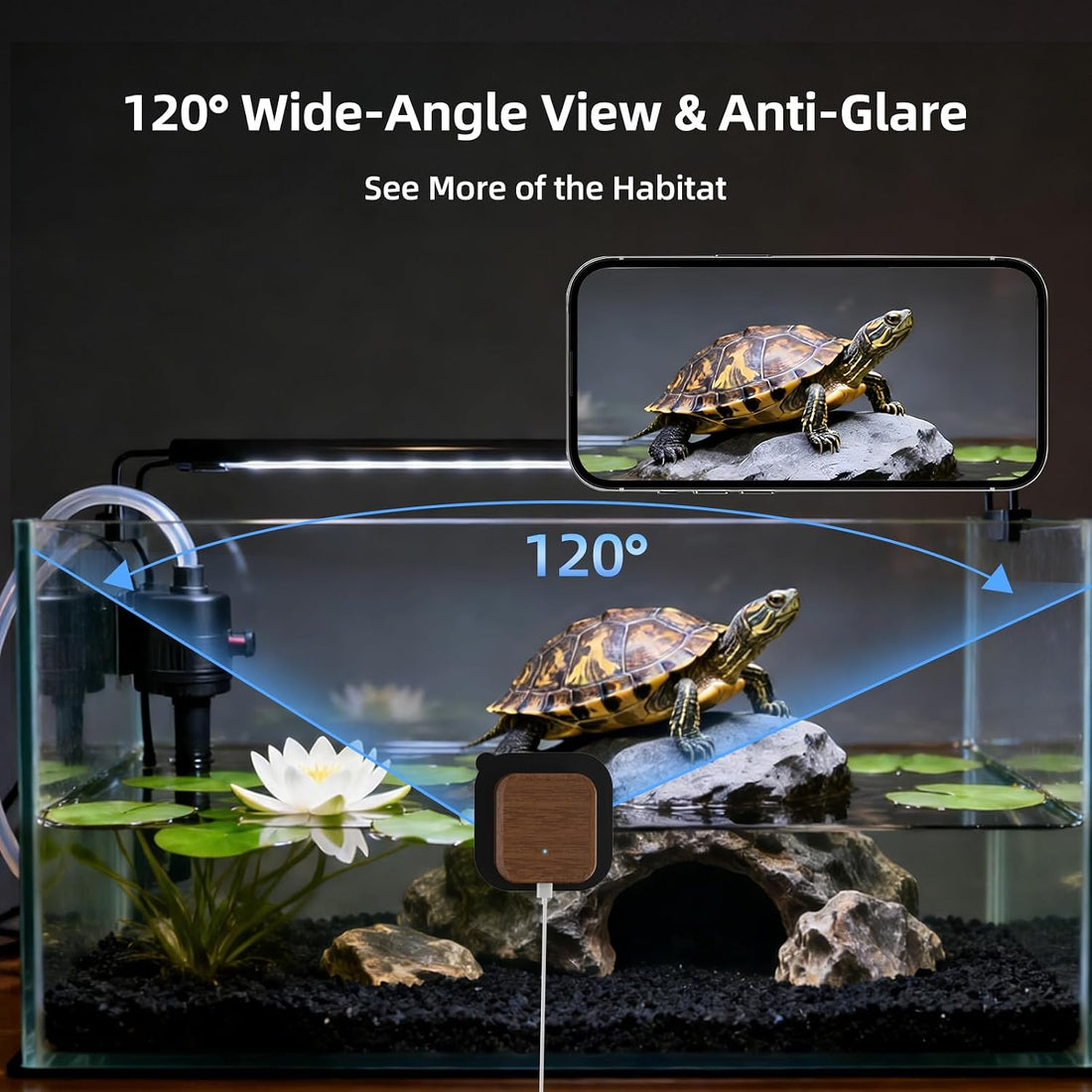 5MP Aquarium & Terrarium & Fish Tank Camera