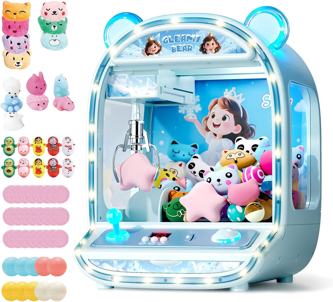 16''Large Claw Machine for Kids, Home Arcade Grabber Game for Ages 6+