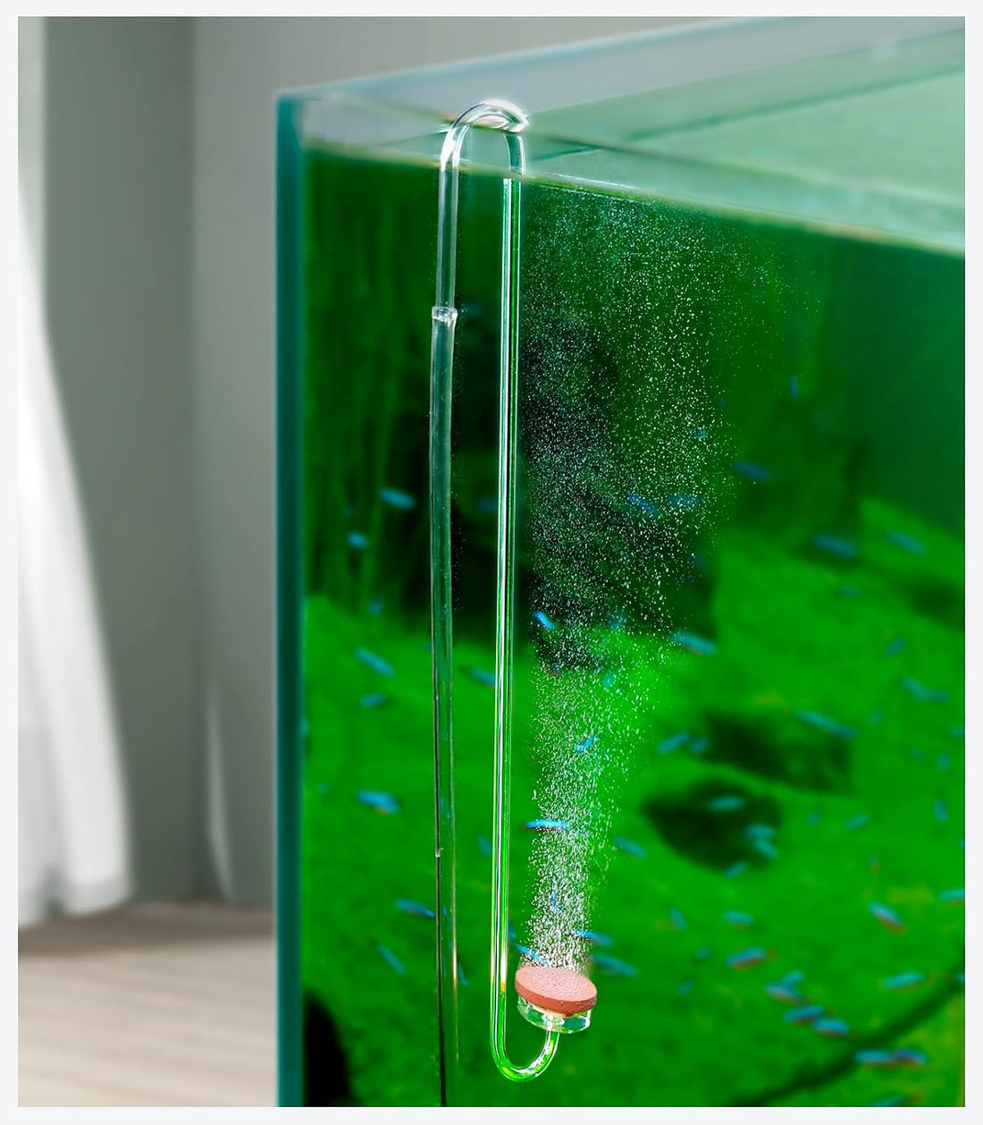 CO2 Diffuser for Aquarium Plant Mini CO2 Atomizer, U-Shaped-S