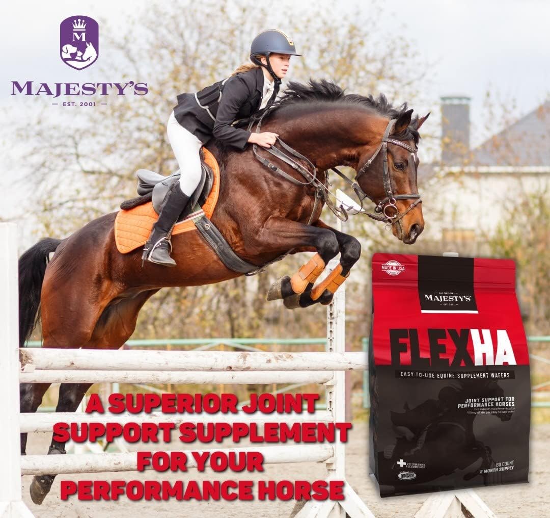 Majesty's Flex HA Wafers - Superior Performance Horse/Equine Joint