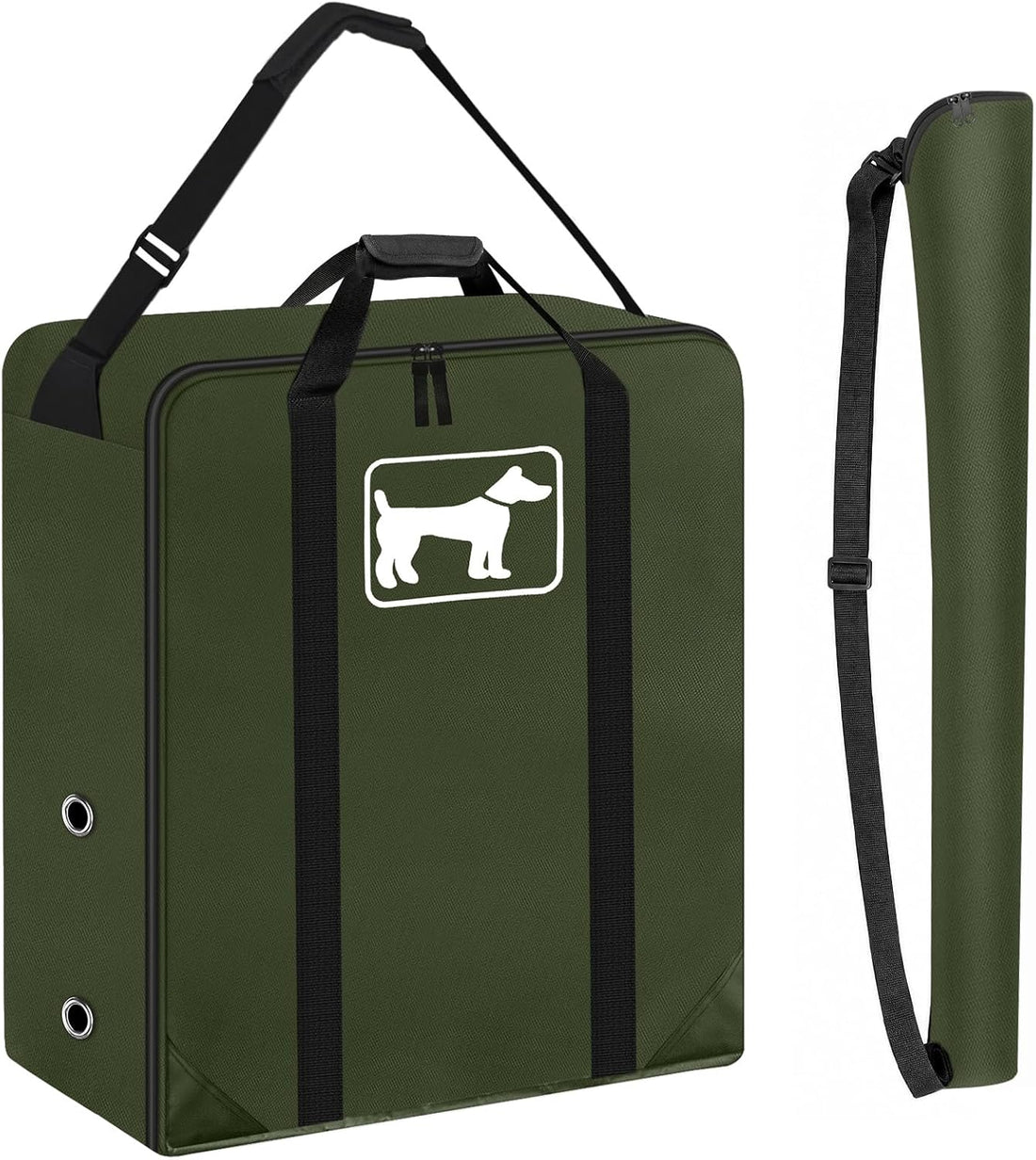 SIRUITON 2Pack 600D Dog Playpen Storage Bag Fits 32" H 8 Panels & 9