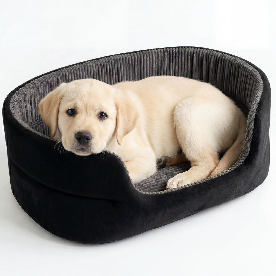 Small Dog Bed Cat Bed 16x20 Inch, Calming Pet Bed for Dogs & Cats