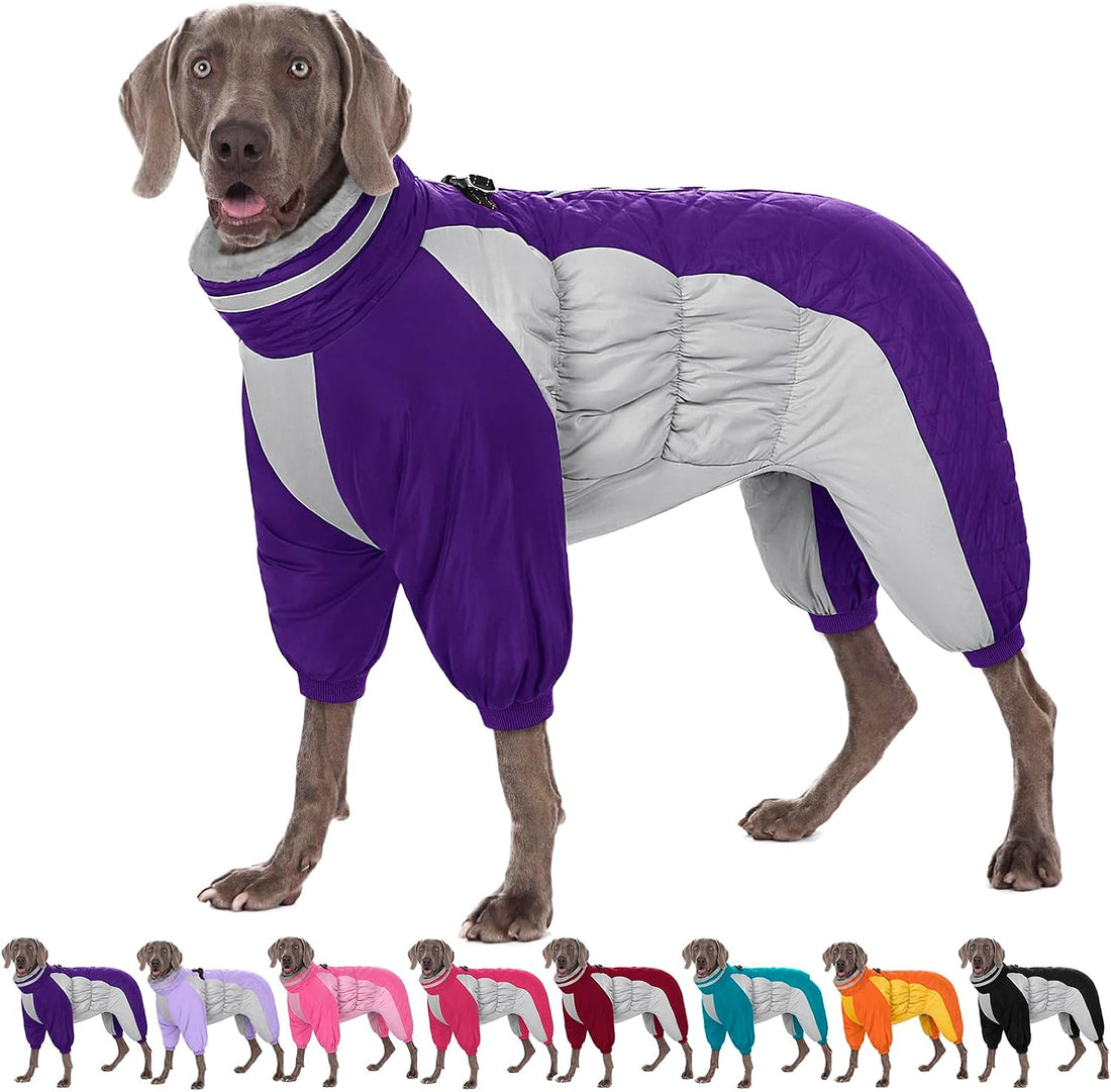 AOFITEE Dog Coats for Medium Dogs Warm Full Body Dog Jacket