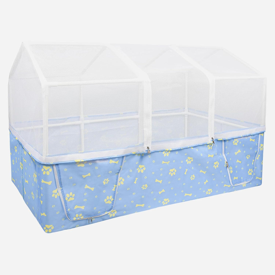 Rabbit Cage, 48" x 24" Large Pet Playpen Enclosure for Small Animal
